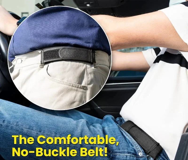 EasyWear Adjustable No-Buckle Elastic Breathable & Reliable Belt - Image 10