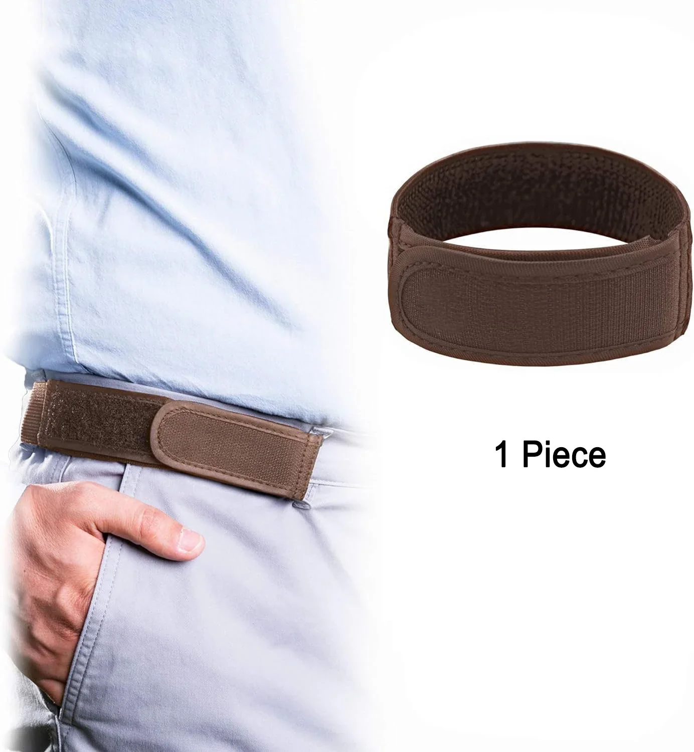 EasyWear Adjustable No-Buckle Elastic Breathable & Reliable Belt - Image 15