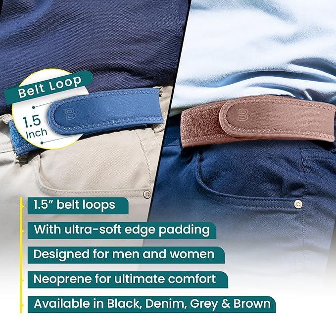 EasyWear Adjustable No-Buckle Elastic Breathable & Reliable Belt - Image 20