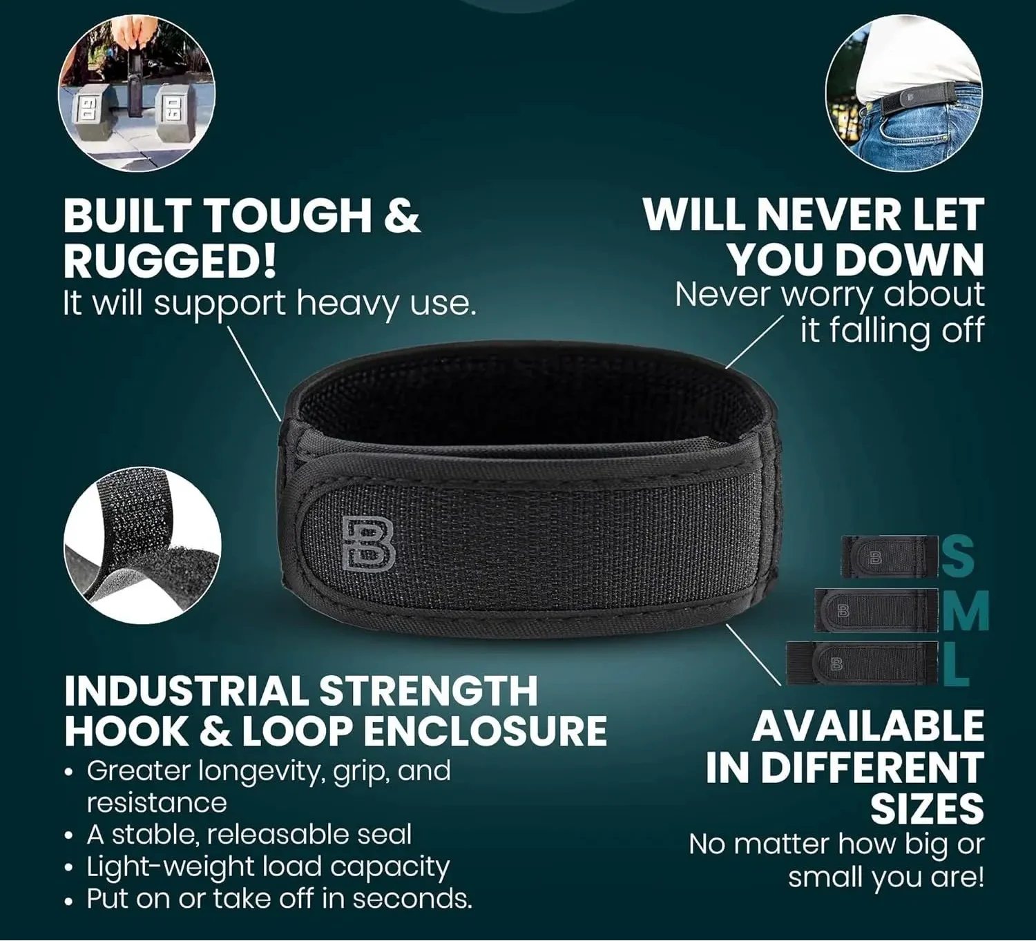 EasyWear Adjustable No-Buckle Elastic Breathable & Reliable Belt - Image 6