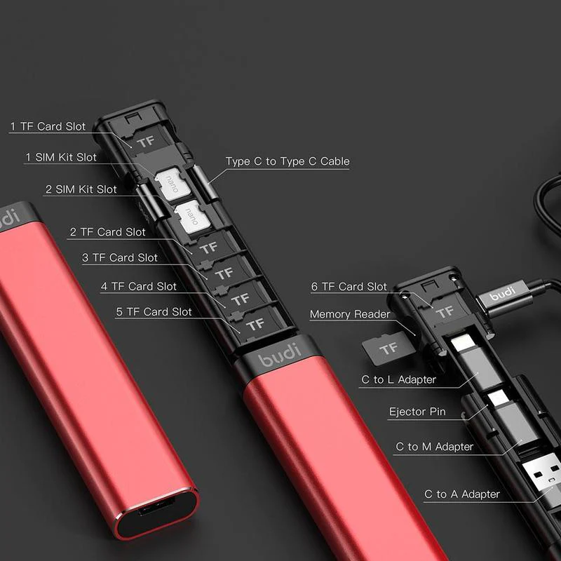 Smart 9 in 1 Multifunctional OTG Cable Stick - Image 3