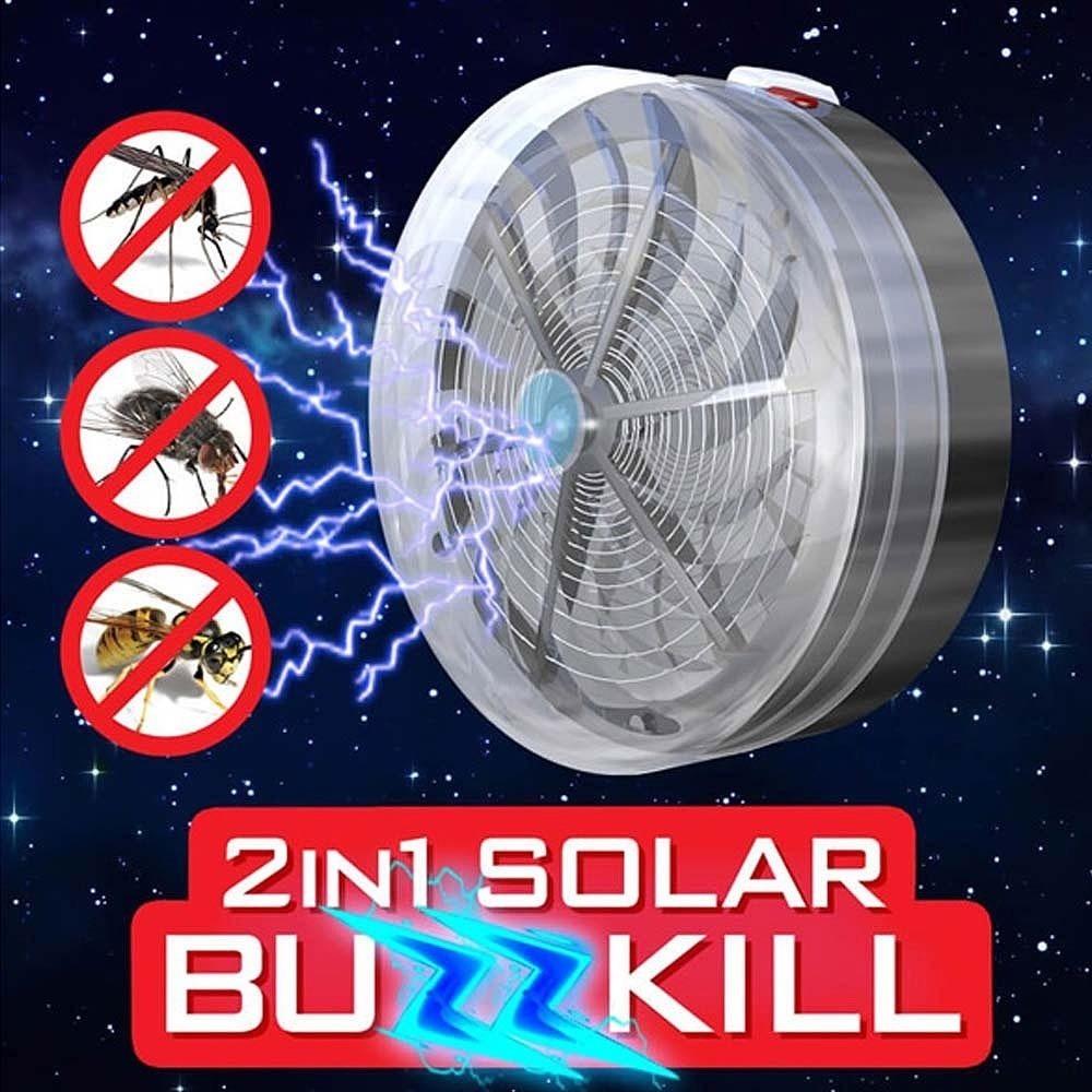 BuzzKill™ Solar Mosquito & Flying Bugs Killer