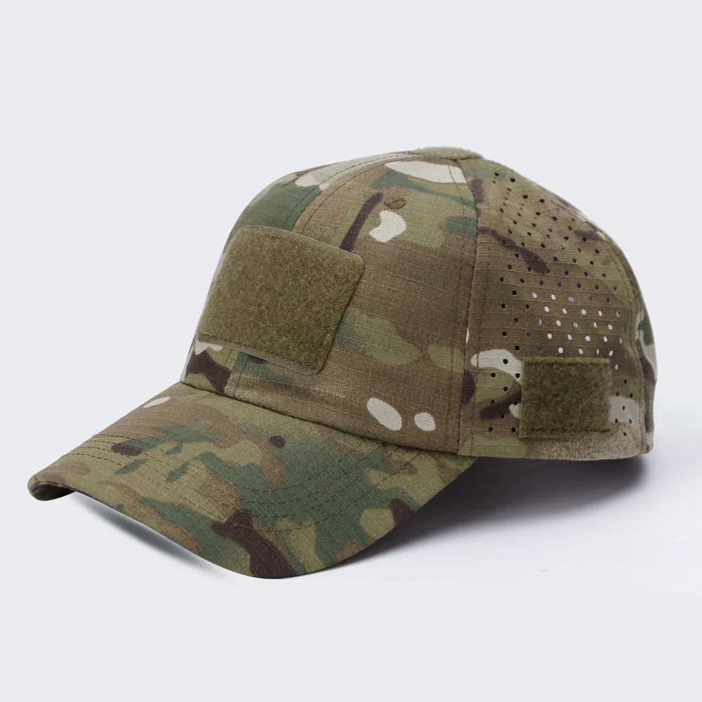 Durable & Lightweight Breathable Tactical Cap with Patented Glasses Holder Design - Image 23