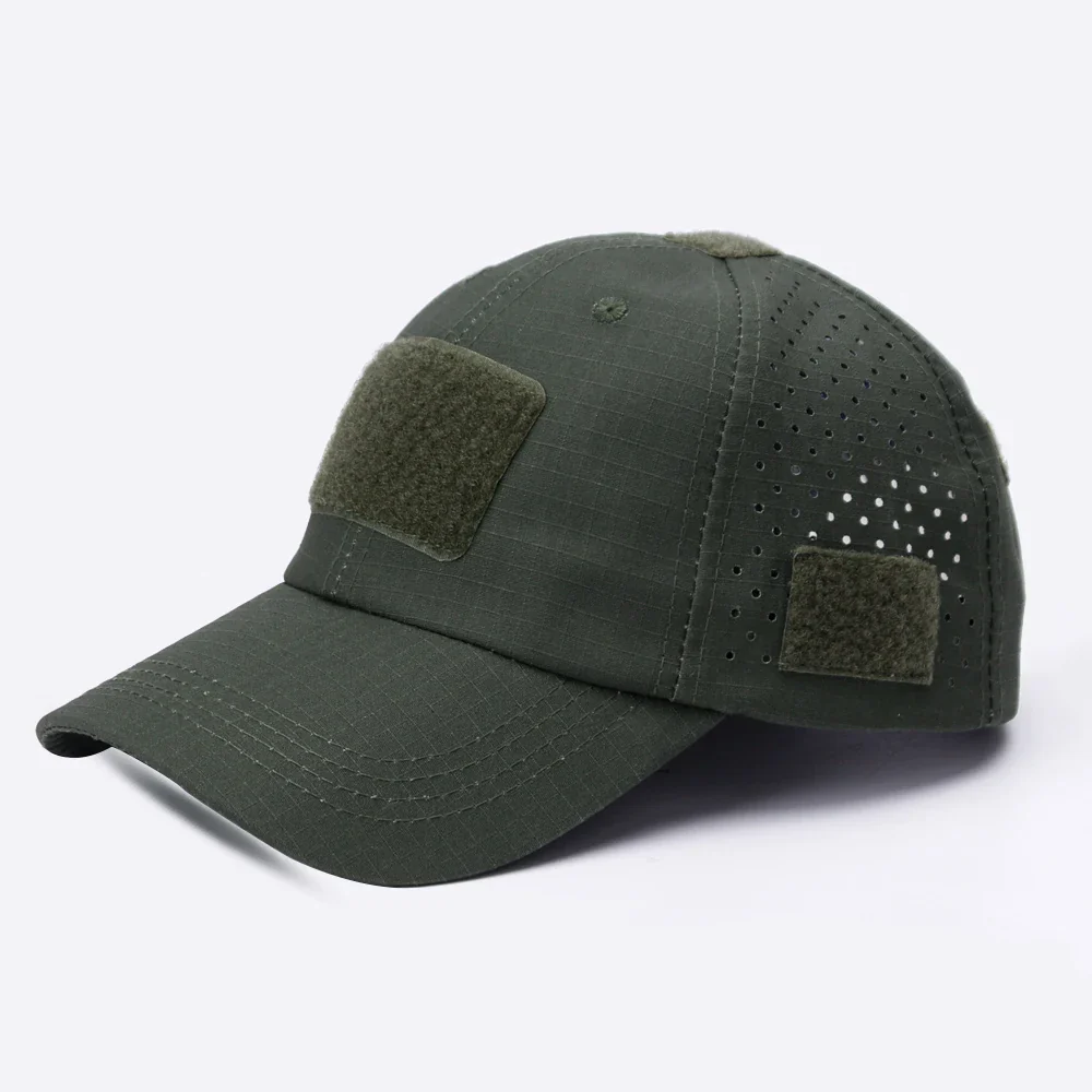 Durable & Lightweight Breathable Tactical Cap with Patented Glasses Holder Design - Image 27