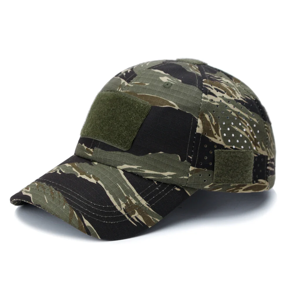 Durable & Lightweight Breathable Tactical Cap with Patented Glasses Holder Design - Image 28