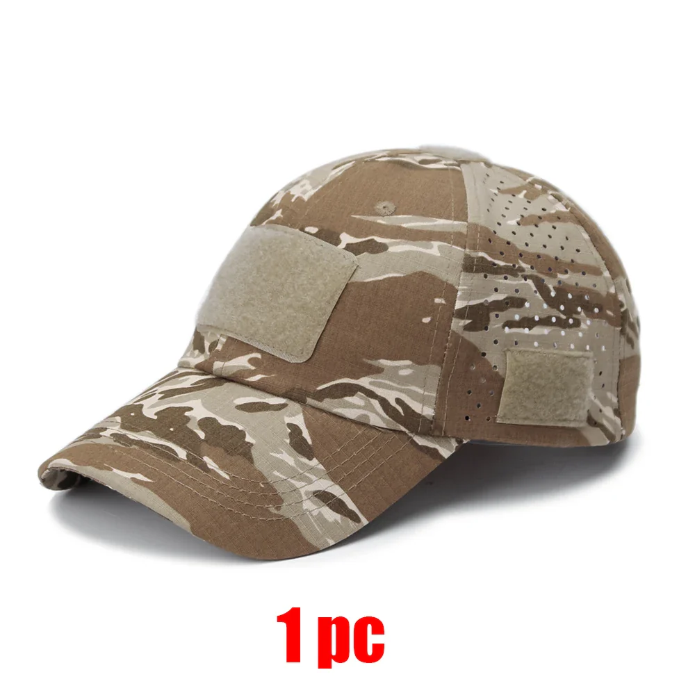 Durable & Lightweight Breathable Tactical Cap with Patented Glasses Holder Design - Image 29