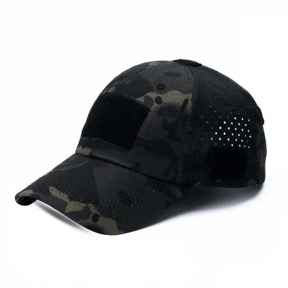 Durable & Lightweight Breathable Tactical Cap with Patented Glasses Holder Design - Image 30