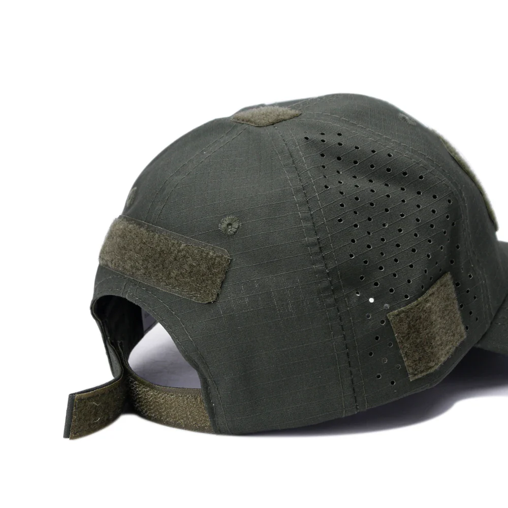 Durable & Lightweight Breathable Tactical Cap with Patented Glasses Holder Design - Image 4