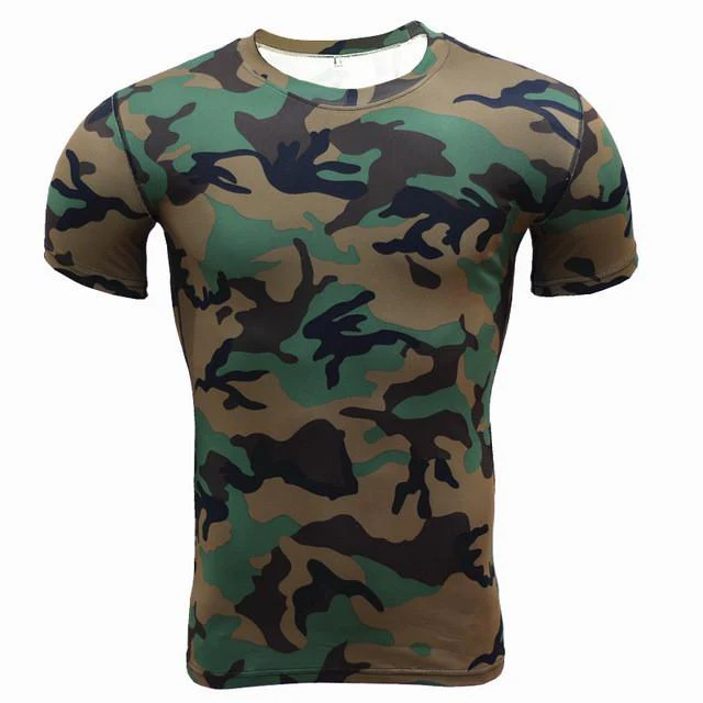 Camouflage Breathable Tactical T-Shirt - Image 5