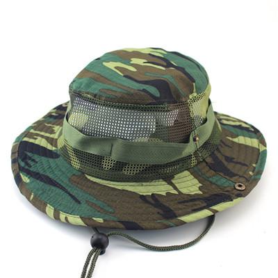 Camouflage Jungle Tactical Mesh Hats - Image 8