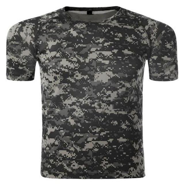 Camouflage Quick Dry Man T-shirt (7 colors) - Image 5