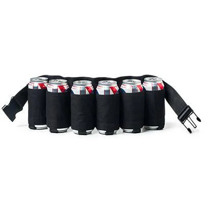Canvas Beer Belt Holster 6 Pack - Image 5