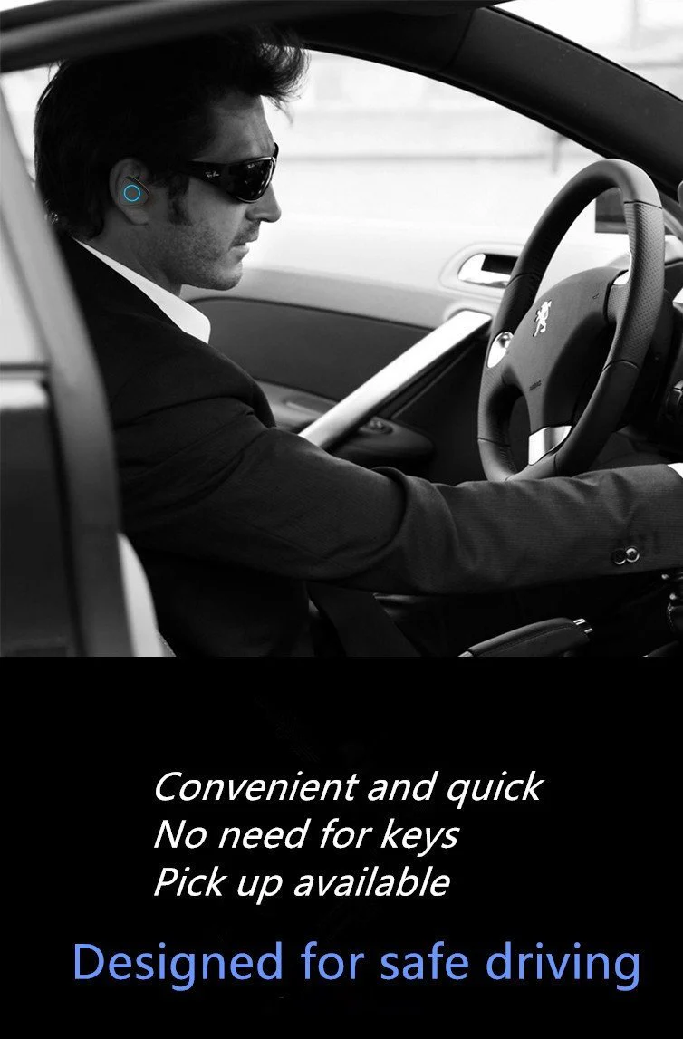 Car Bluetooth intelligent  In-Ear Earphones safety + USB charger - Image 6