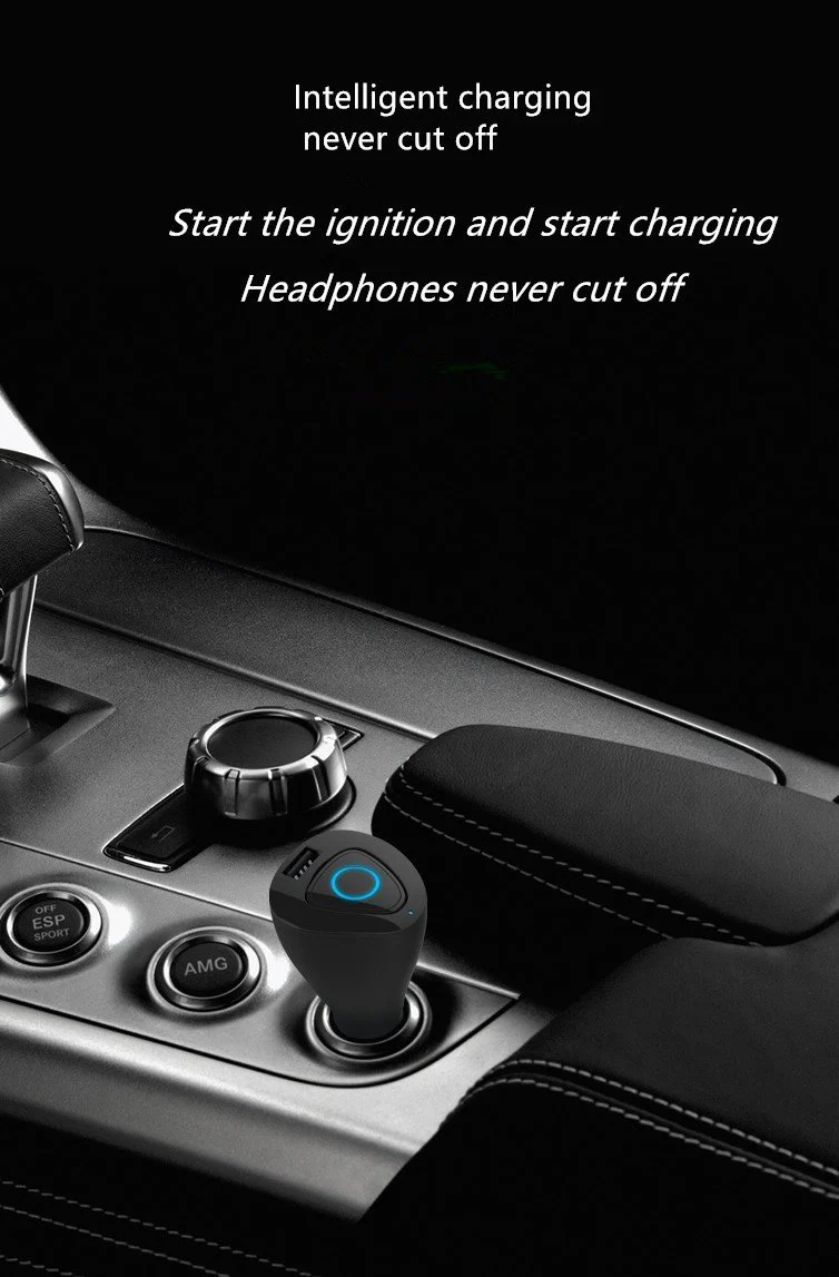 Car Bluetooth intelligent  In-Ear Earphones safety + USB charger - Image 8