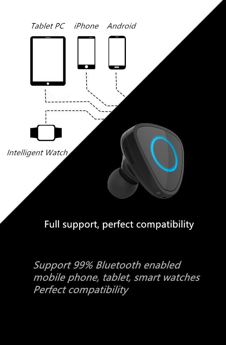 Car Bluetooth intelligent  In-Ear Earphones safety + USB charger - Image 9