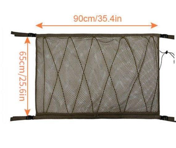 Car Ceiling Storage Net Organizer - Image 3