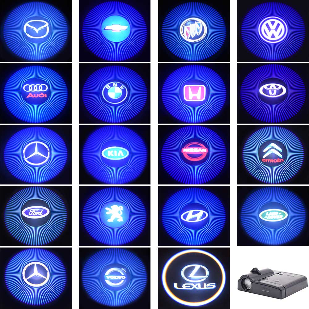 Car Door Led 3D Laser Logo Projector (2 pcs) - Image 2