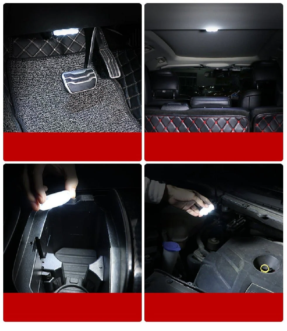 Car Interior Self-adhesive LED Sensor Light (2pcs) - Image 15