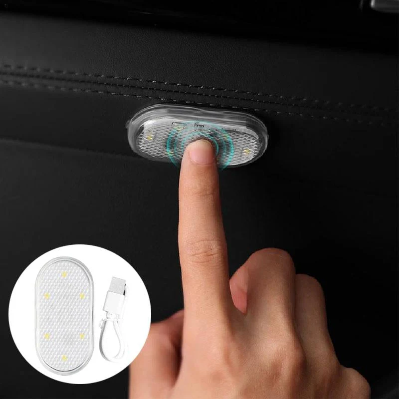 Car Interior Self-adhesive LED Sensor Light (2pcs) - Image 2