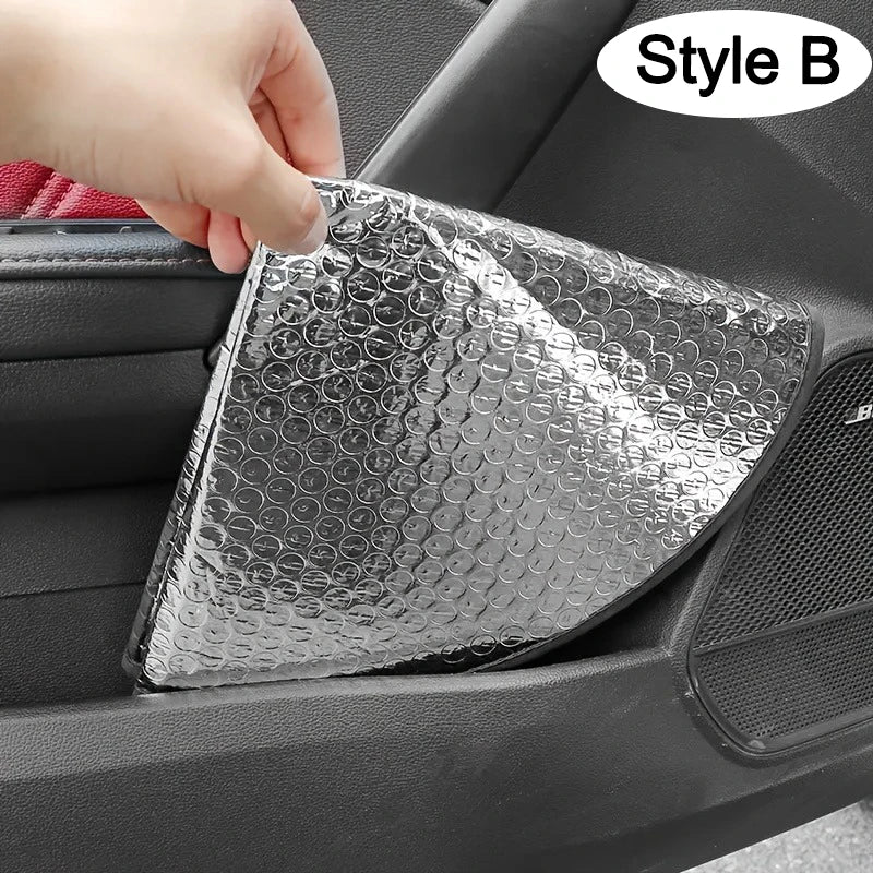 Double-Thick Foldable Steering Wheel Sunshade – UV Protection Cover (2pcs) - Image 5