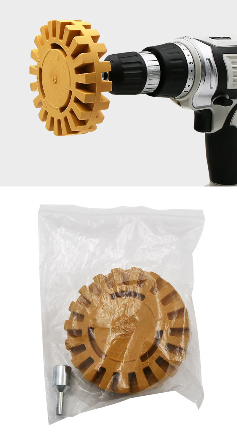 Rubber Wheel Sticker Remover (Drill Connector) - Image 12