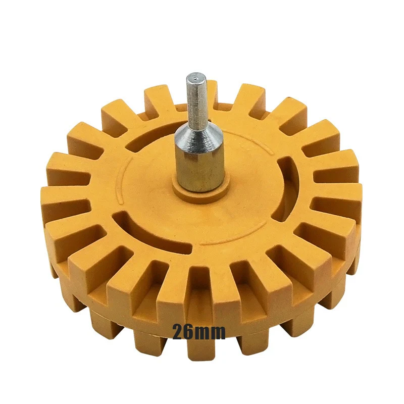 Rubber Wheel Sticker Remover (Drill Connector) - Image 2