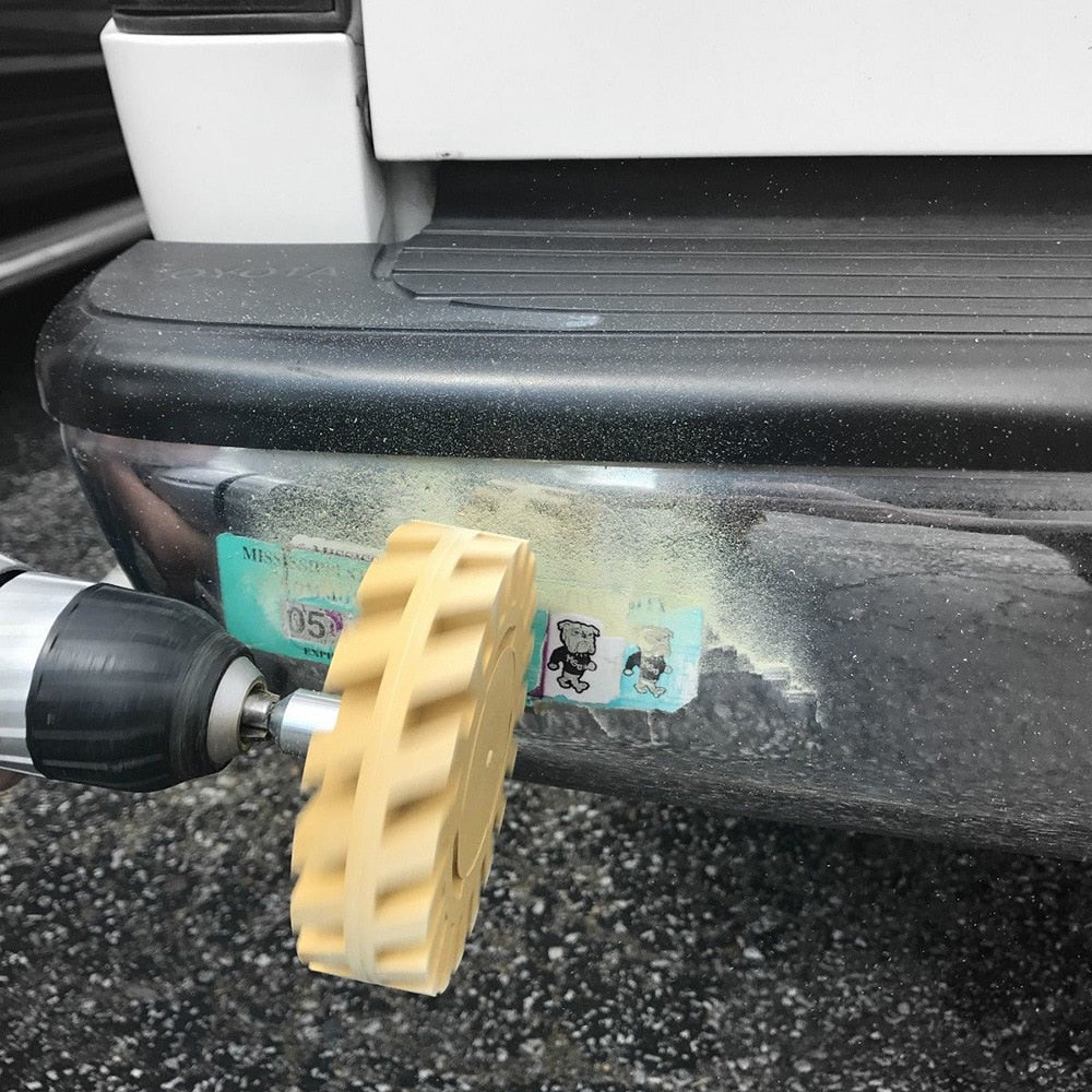 Rubber Wheel Sticker Remover (Drill Connector) - Image 6