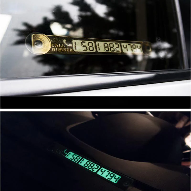 Car Temporary Parking Plate (2 sets) - Image 2