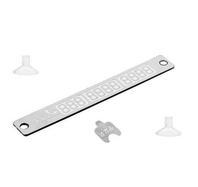 Car Temporary Parking Plate (2 sets) - Image 3