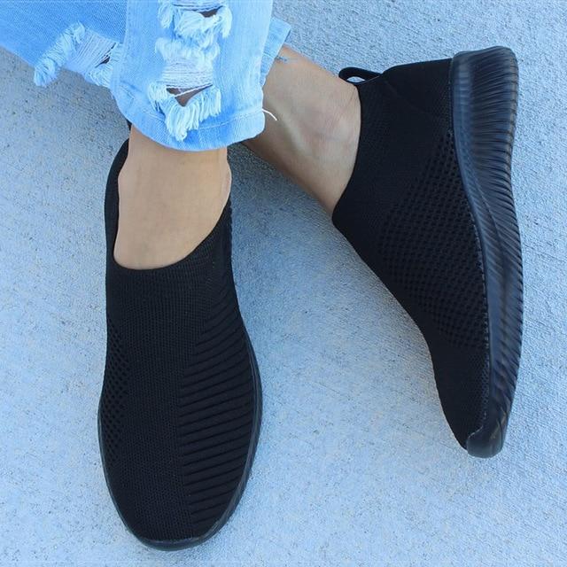 Ultra-Comfortable Casual Slip-on Summer Sneakers For Woman - Image 2