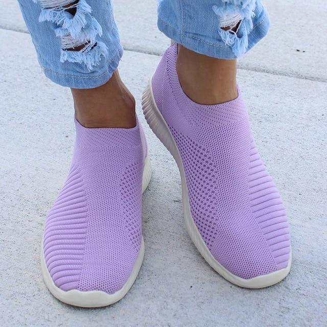 Ultra-Comfortable Casual Slip-on Summer Sneakers For Woman - Image 3