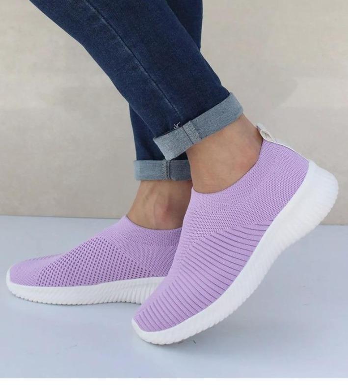 Ultra-Comfortable Casual Slip-on Summer Sneakers For Woman - Image 4