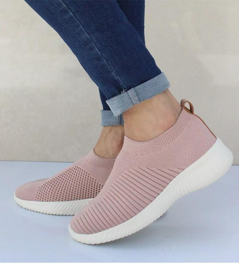Ultra-Comfortable Casual Slip-on Summer Sneakers For Woman - Image 9