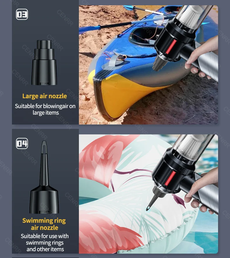 CENRR Powerful Handheld Wireless Dual Cleaning Functions Vacuum Cleaner - Image 13