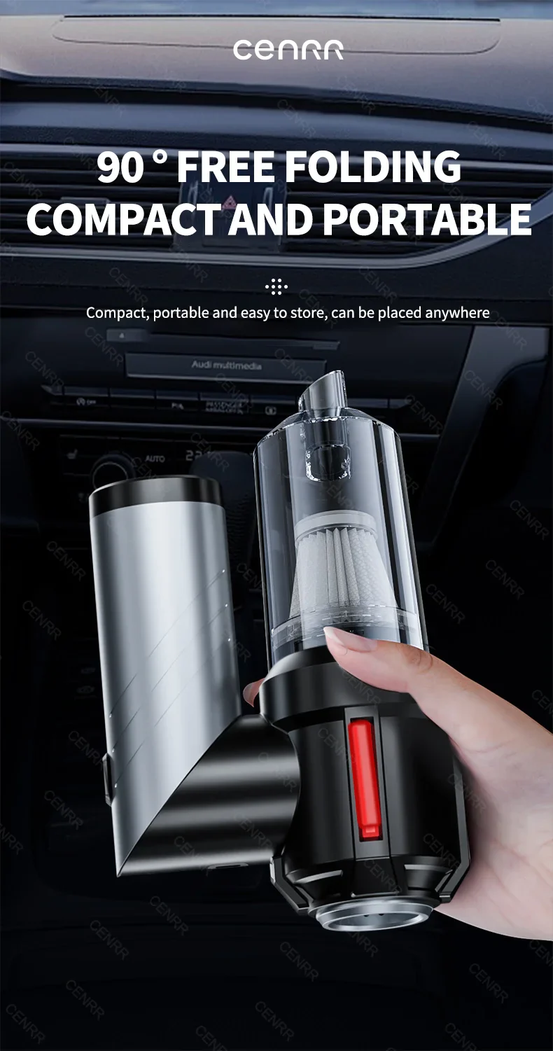 CENRR Powerful Handheld Wireless Dual Cleaning Functions Vacuum Cleaner - Image 16