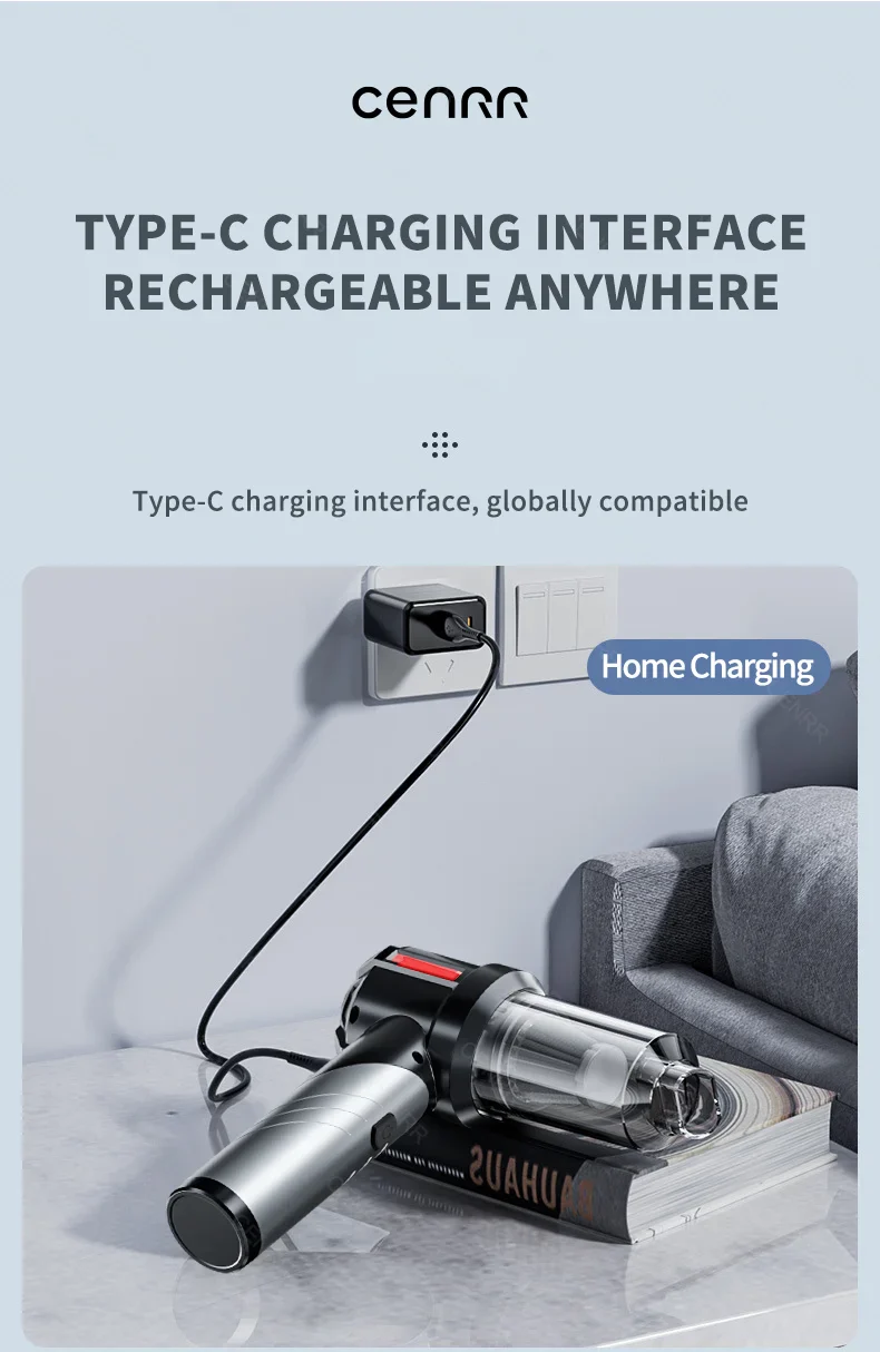 CENRR Powerful Handheld Wireless Dual Cleaning Functions Vacuum Cleaner - Image 18