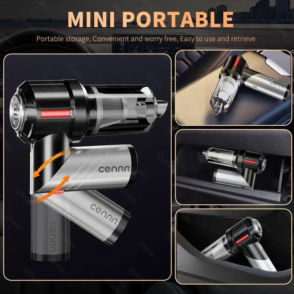 CENRR Powerful Handheld Wireless Dual Cleaning Functions Vacuum Cleaner - Image 5