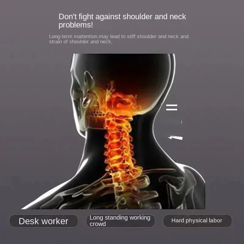 Cervical Support Orthopedic Neck Pillow with 3D Massage & Antibacterial Breathable Mesh - Image 11