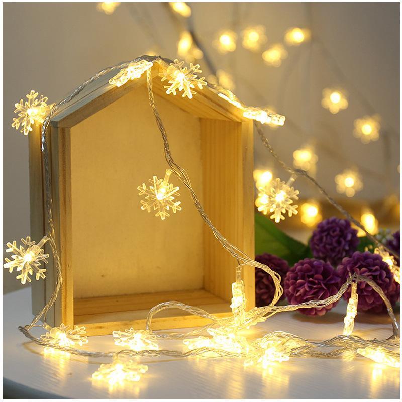 Christmas Led Garland Snowflake String Light (2 pcs set) - Image 10
