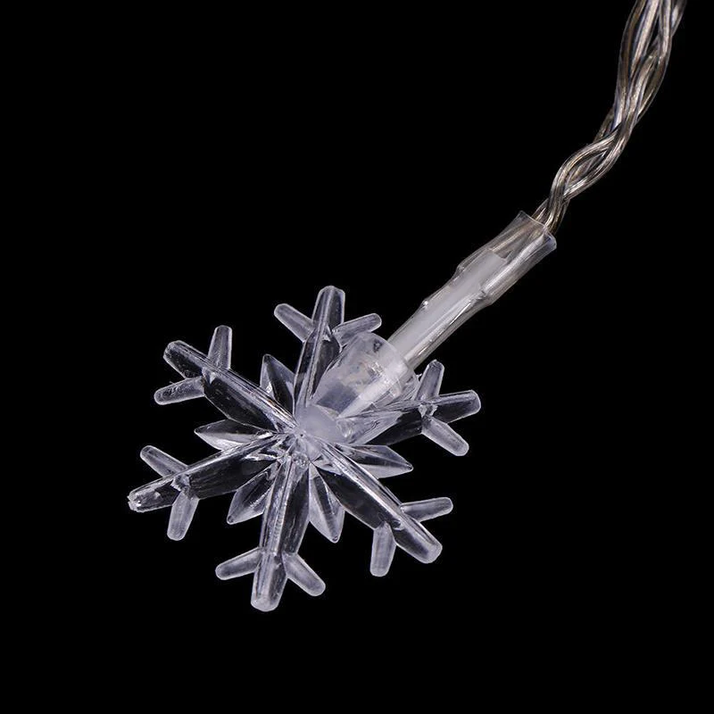 Christmas Led Garland Snowflake String Light (2 pcs set) - Image 7