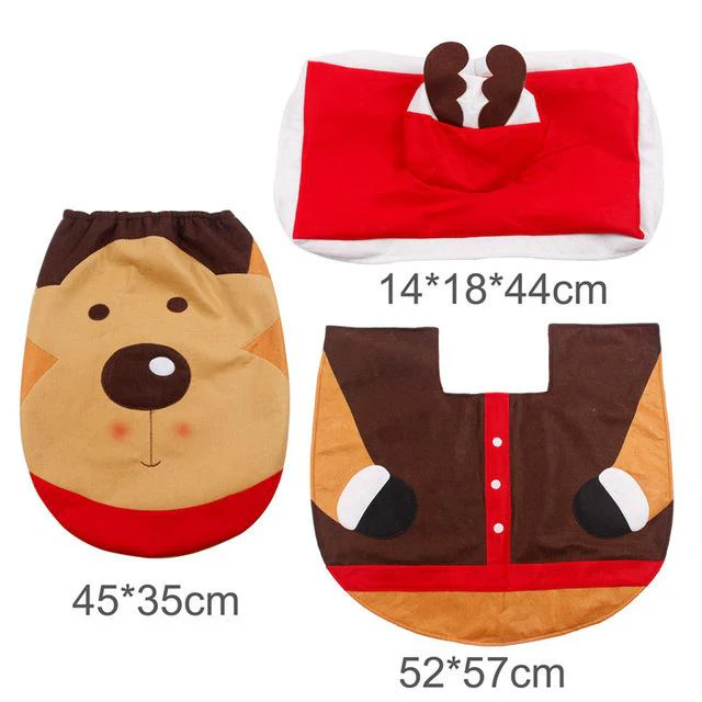 Christmas Toilet Seat Cover sets - Image 2