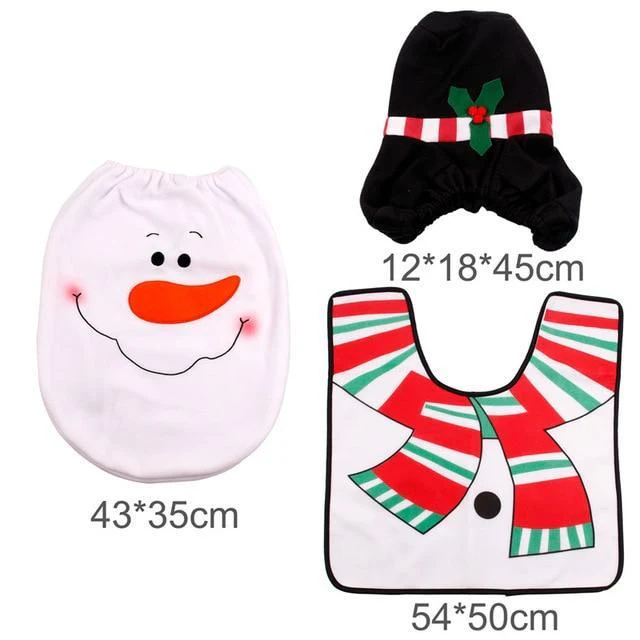 Christmas Toilet Seat Cover sets - Image 5