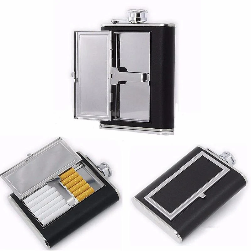 Cigarettes Case Hip Flask