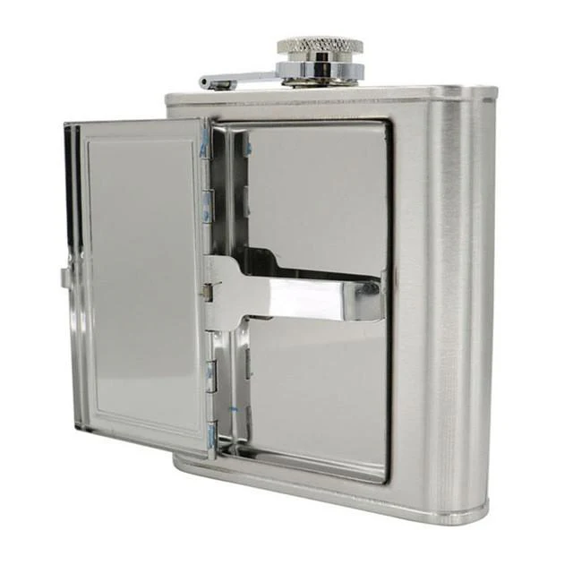 Cigarettes Case Hip Flask - Image 2