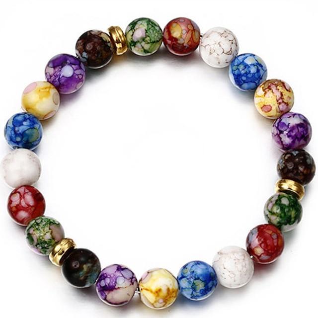 Classic Lava Stone Handmade Unisex  Beaded Bracelets - Image 12