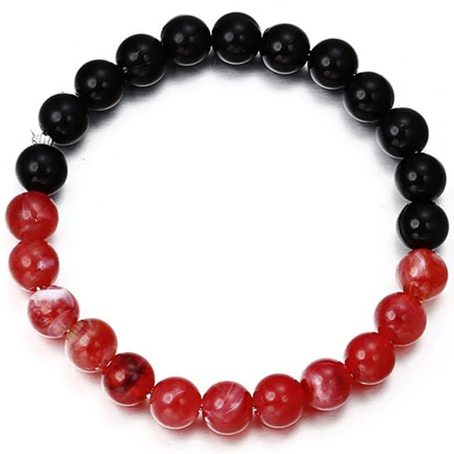 Classic Lava Stone Handmade Unisex  Beaded Bracelets - Image 3