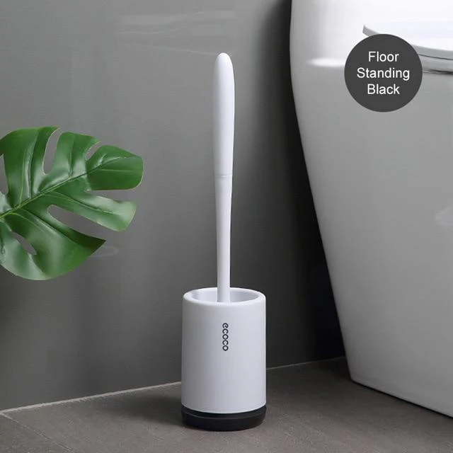 CleanExpert™ Silicone Toilet Brush with Wall Holder - Image 3