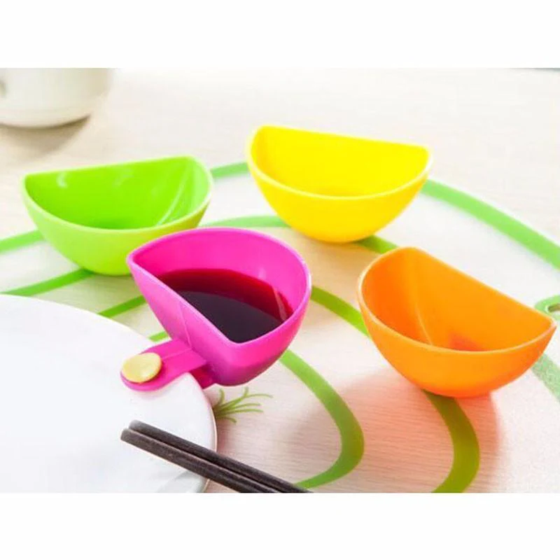 Clip Bowl Saucer Cup 4PCS - Image 2