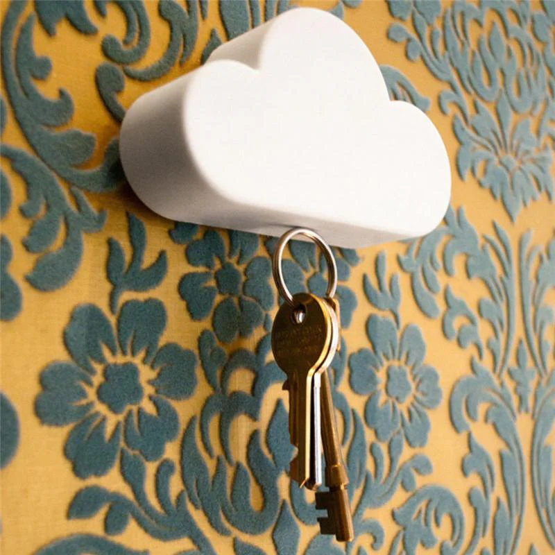 Cloud Shape Magnetic Key Holder (2 Pcs) - Image 2