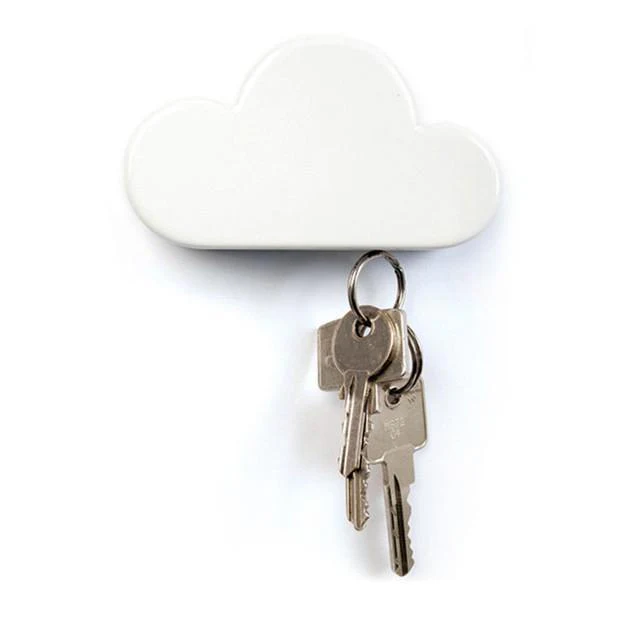 Cloud Shape Magnetic Key Holder (2 Pcs) - Image 3
